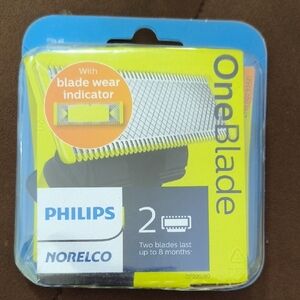 Philips Norelco OneBlade Replacement Blades - Yellow and Blue